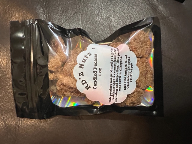 RD'Z Nutz — Candied Pecans